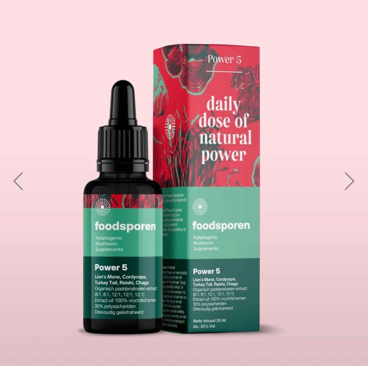 Power 5 Tincture & Capsules